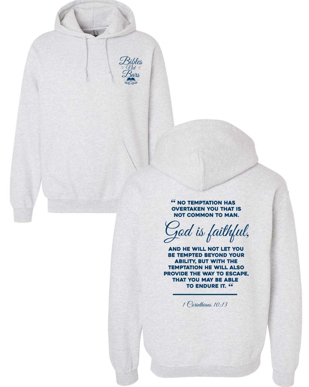 Bibles Not Bars Unisex Hoodie