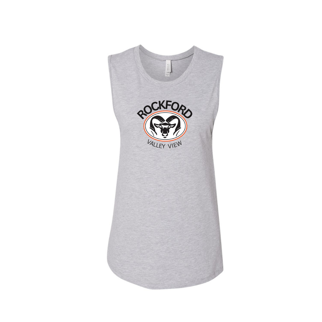 Valley View Youth Girls Tank Top - Gray