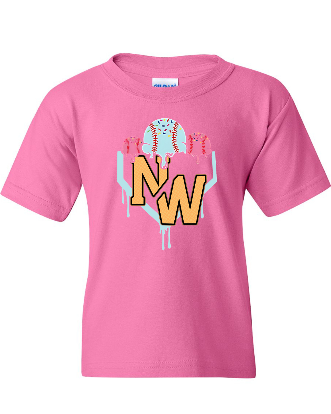 NWLL Ice Cream Youth Tee
