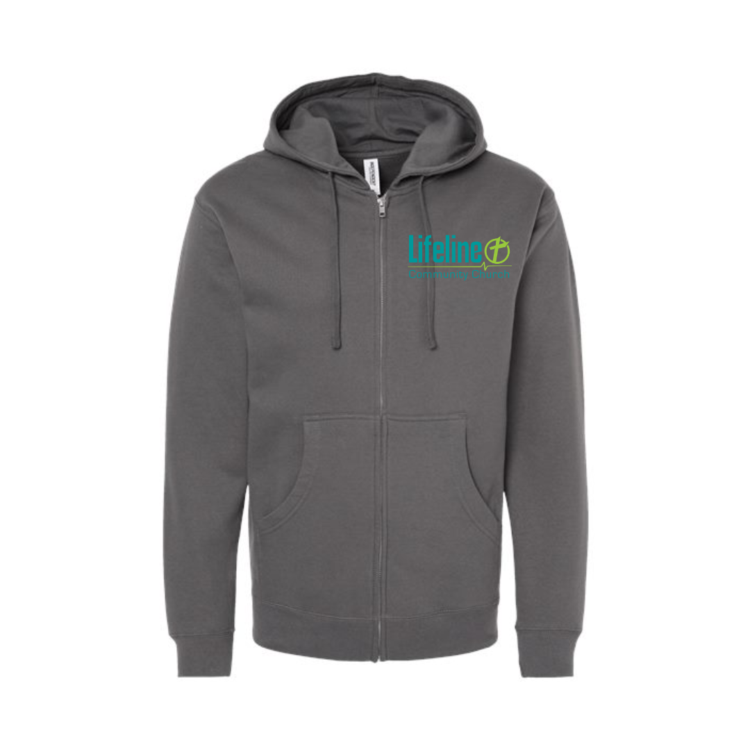 Lifeline Community Fleece Zipped Hoodie