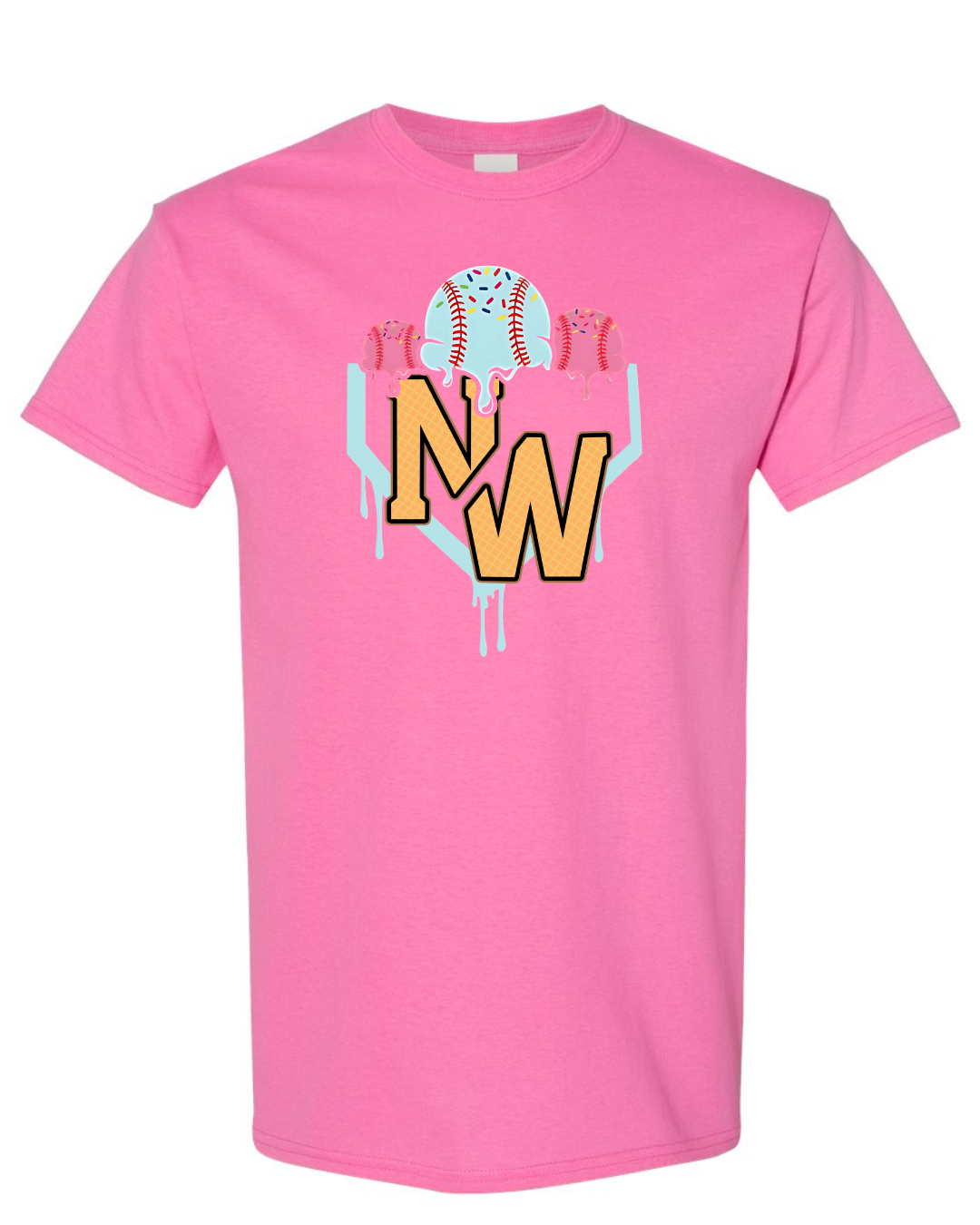NWLL Ice Cream Adult Tee