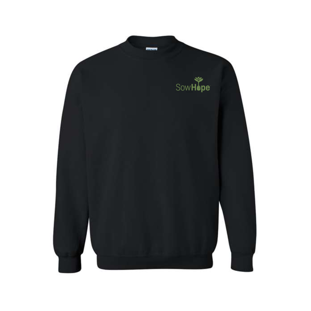 SowHope Green Logo Gildan Crewneck