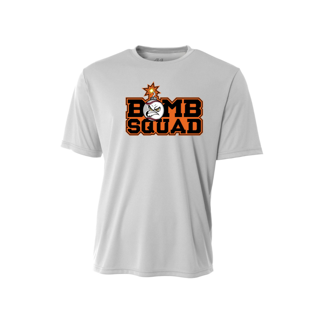 Bomb Squad Mens Cooling Performance Chest Print Tee