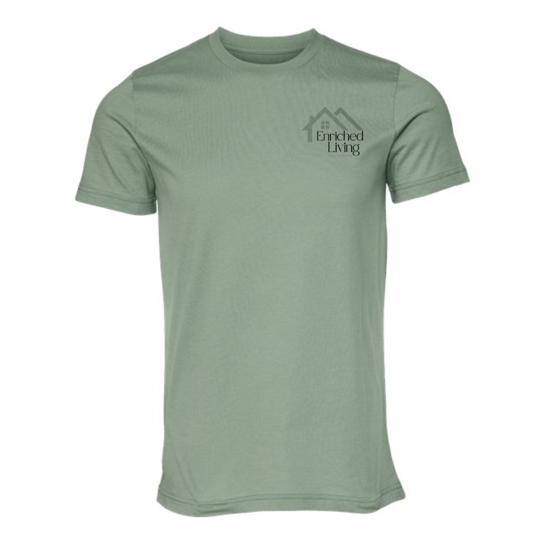 Enriched Living Pocket Print Bella & Canvas Tee