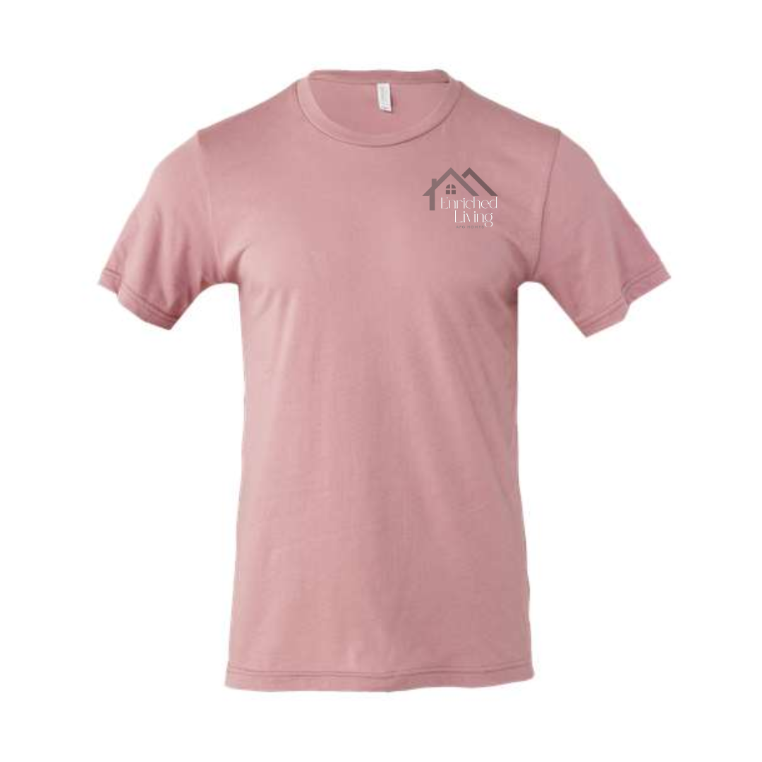 Enriched Living Pocket Print Bella & Canvas Tee