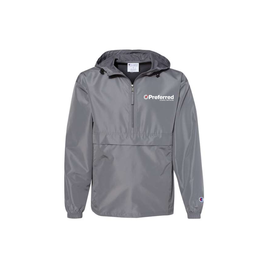 Champion Quarter-zip Windbreaker- PQS