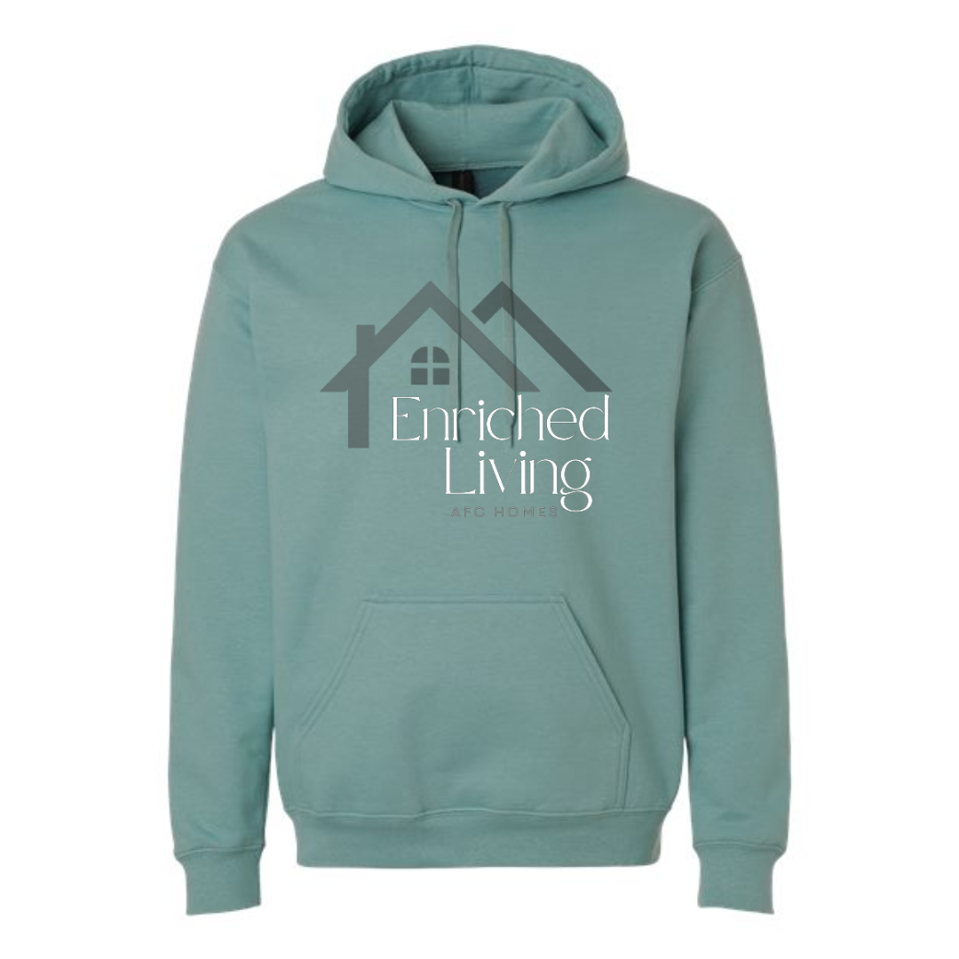 Enriched Living Chest Print Hoodie