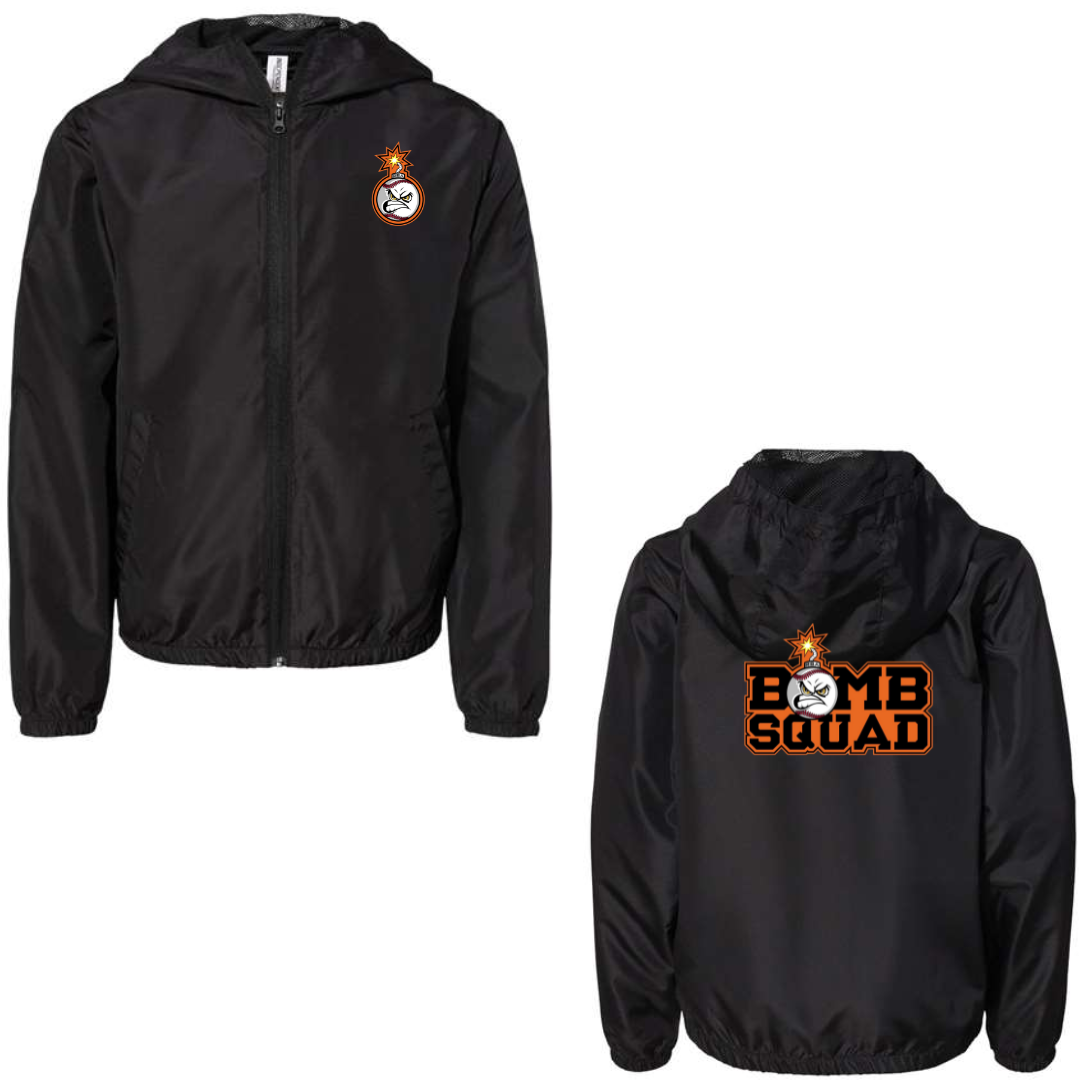 Bomb Squad Youth Front/Back Windbreaker