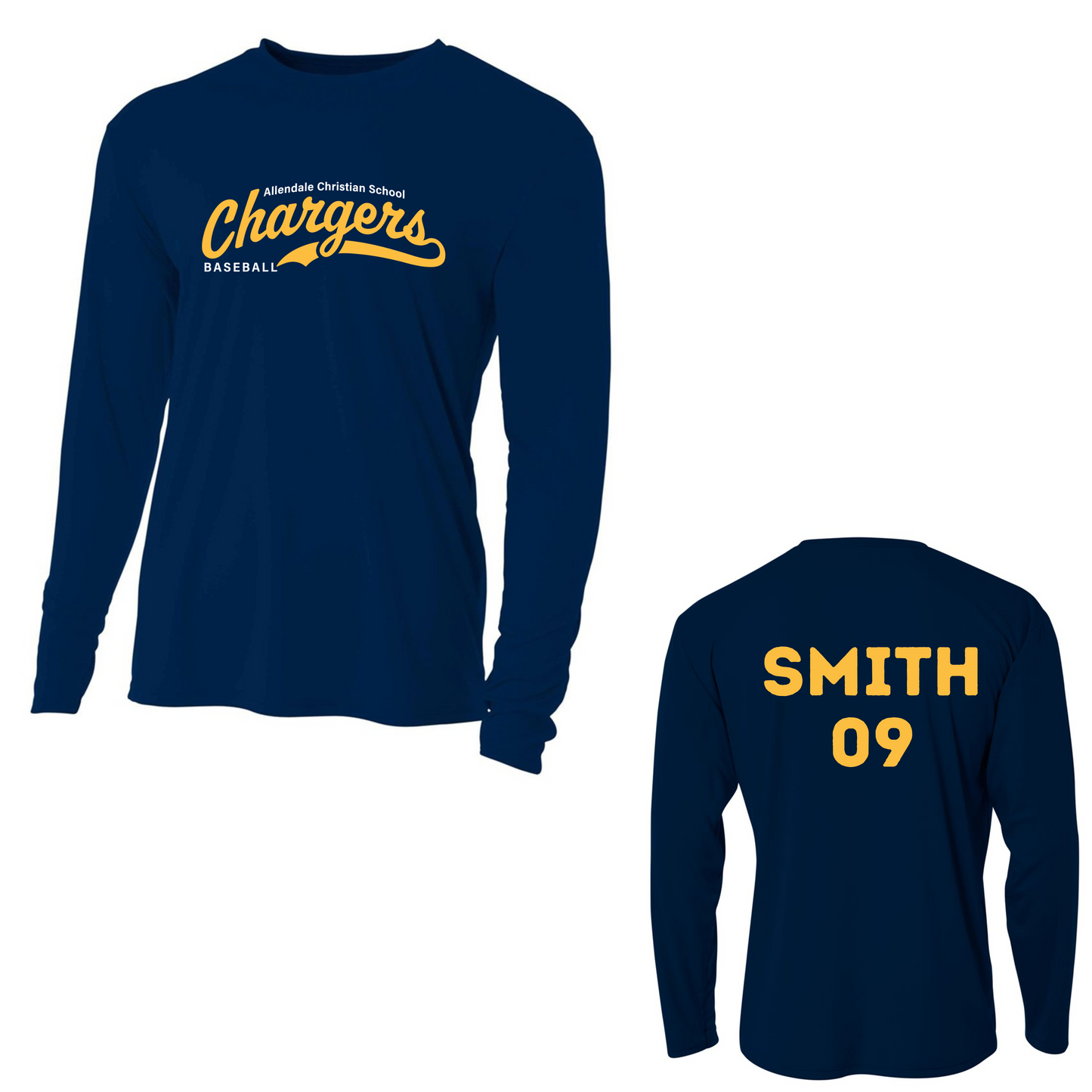 ACS Baseball Performance Long Sleeve Tee