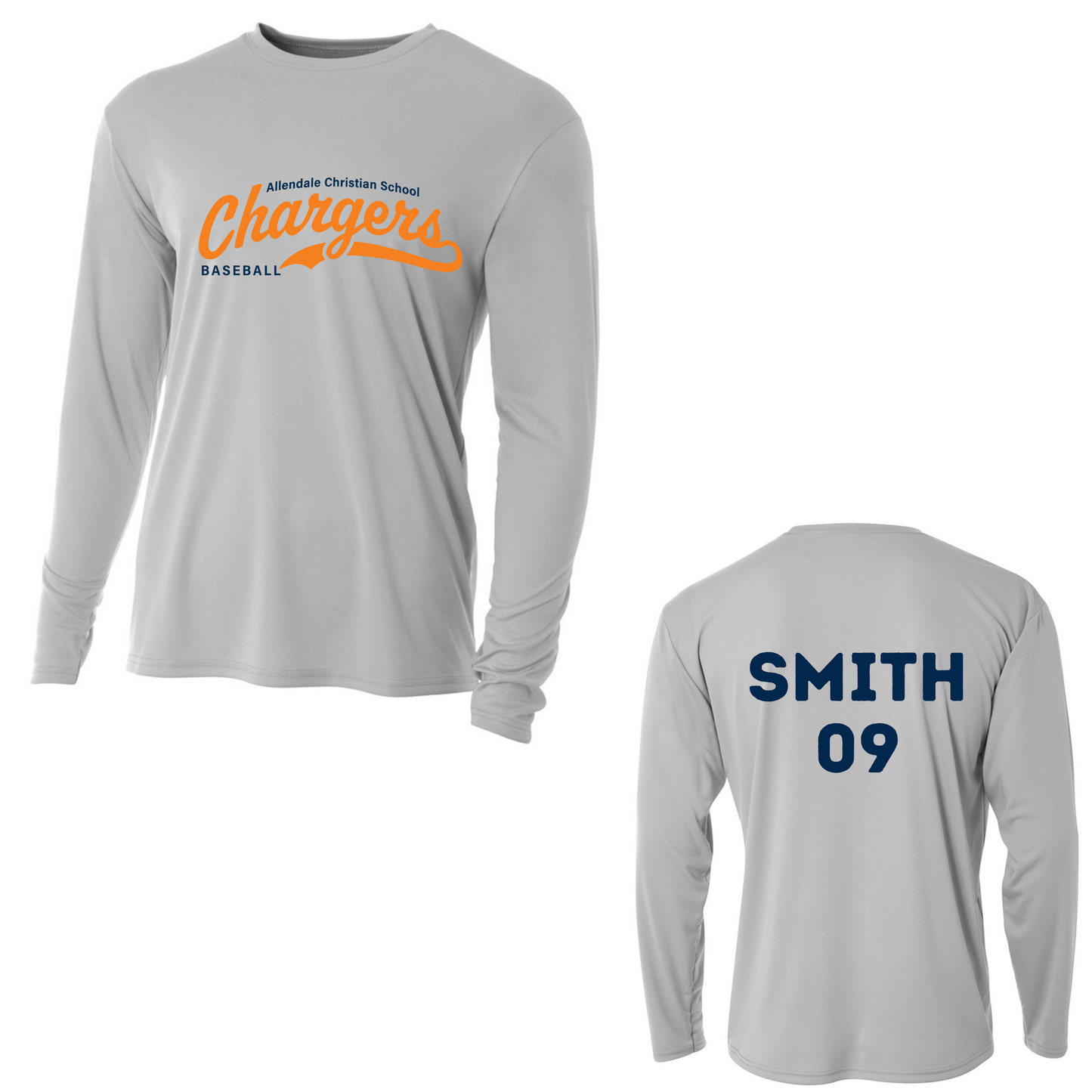 ACS Baseball Performance Long Sleeve Tee