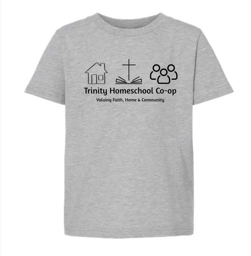 Trinity co-op Youth Tultex Tee- Chest Print