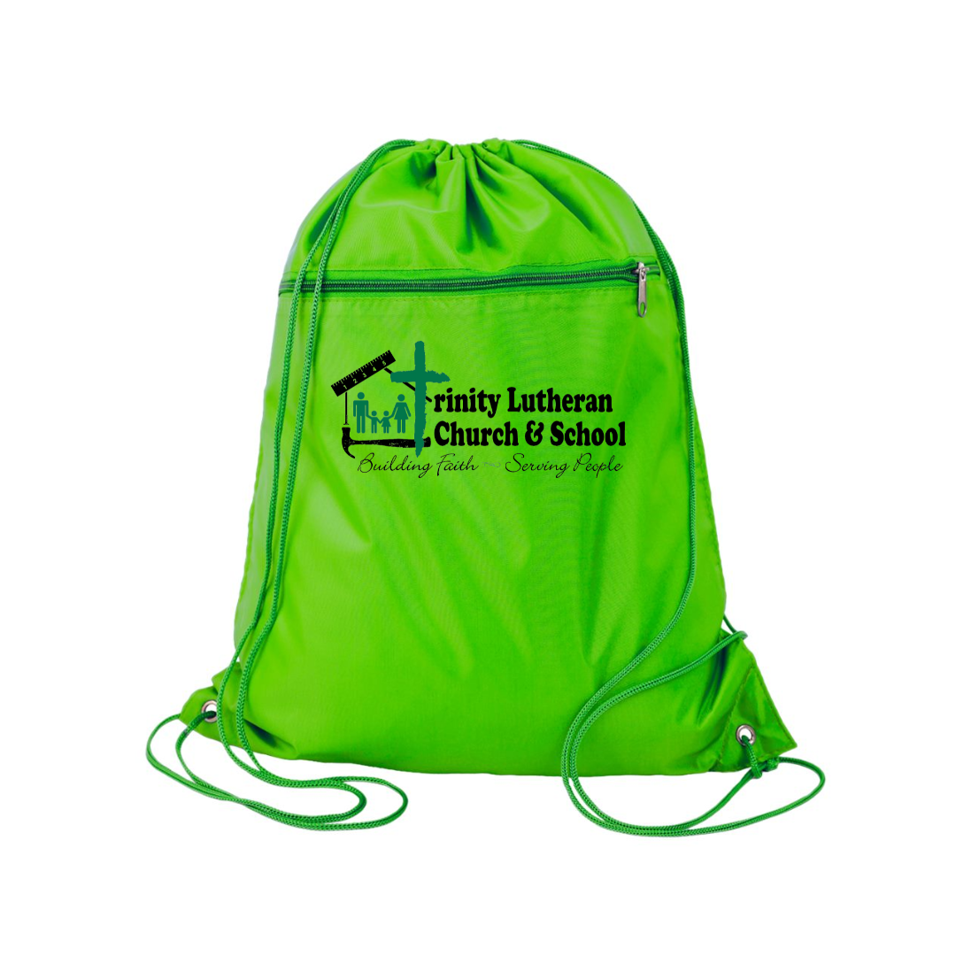 Trinity Lutheran Q-Tees Polyester Cinchpack