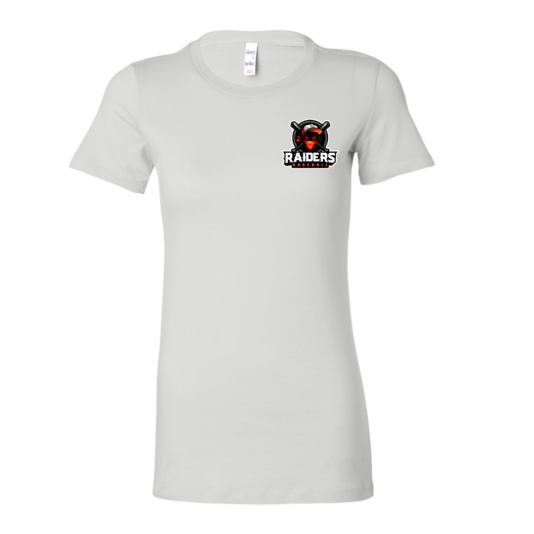 Raiders Baseball Women's Bella & Canvas Slim Fit Tee