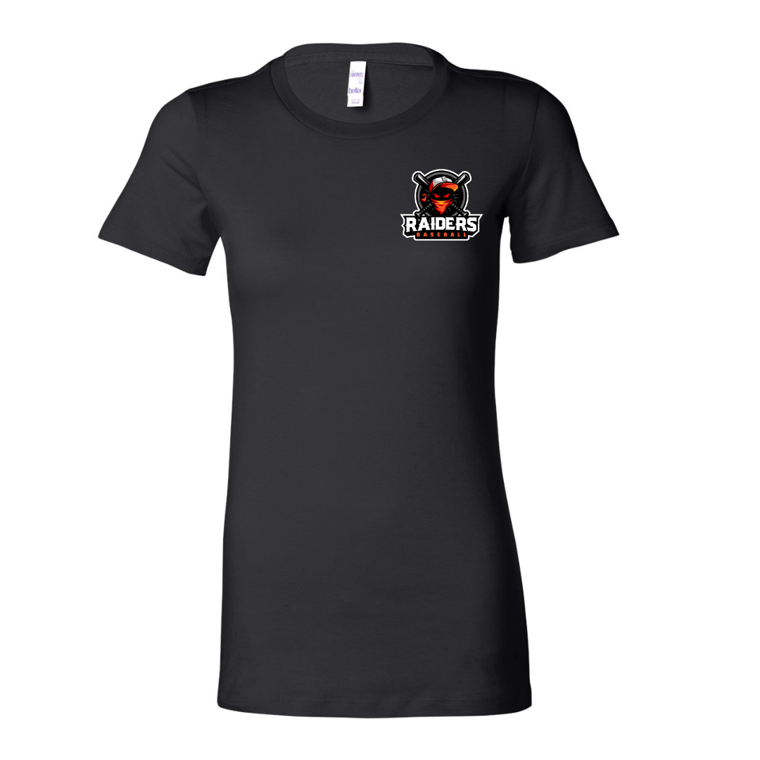 Raiders Baseball Women's Bella & Canvas Slim Fit Tee