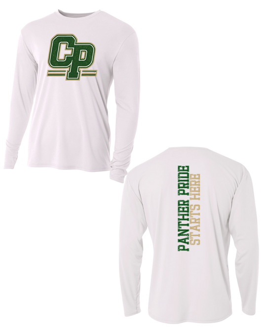 CP Panther Pride Adult Performance Unisex Long Sleeve Tee
