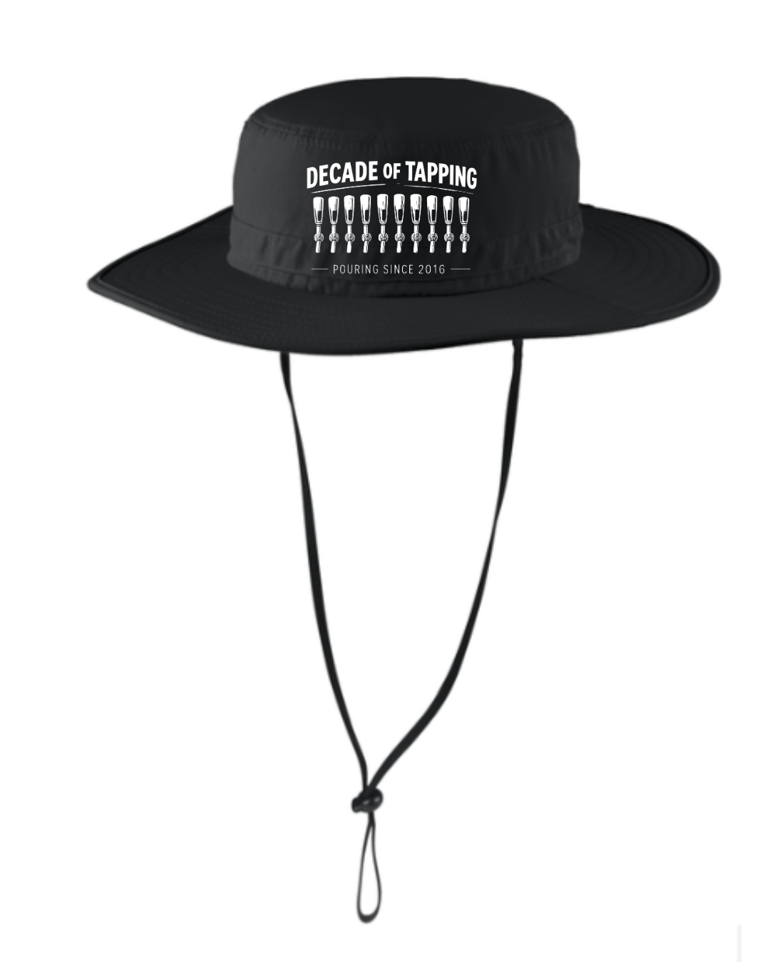Tap-A-Few Decade of Tapping Wide-Brim Hat