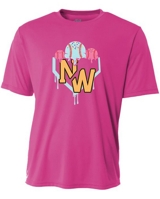 NWLL Ice Cream Adult Performance Tee