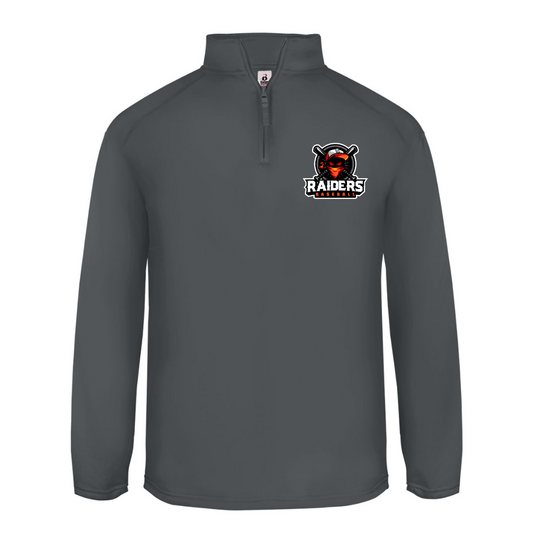 Raiders Baseball Adult Paragon 1/4 Zip