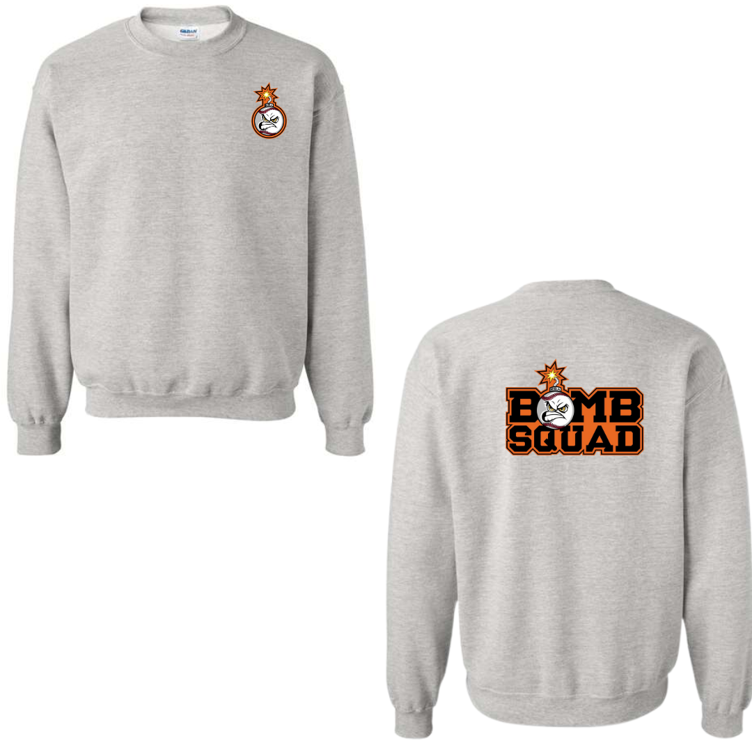 Bomb Squad Unisex front/back Crewneck