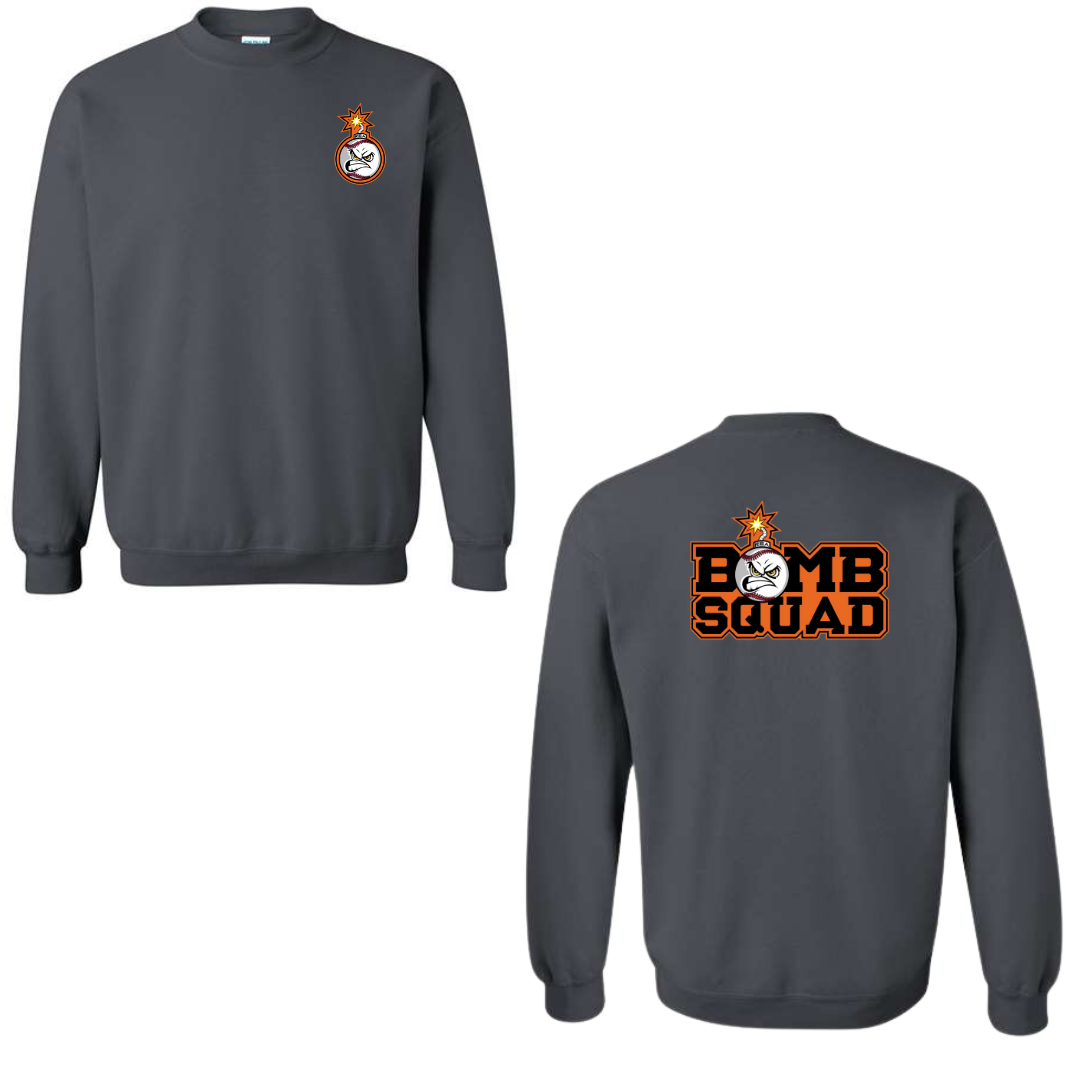 Bomb Squad Unisex front/back Crewneck