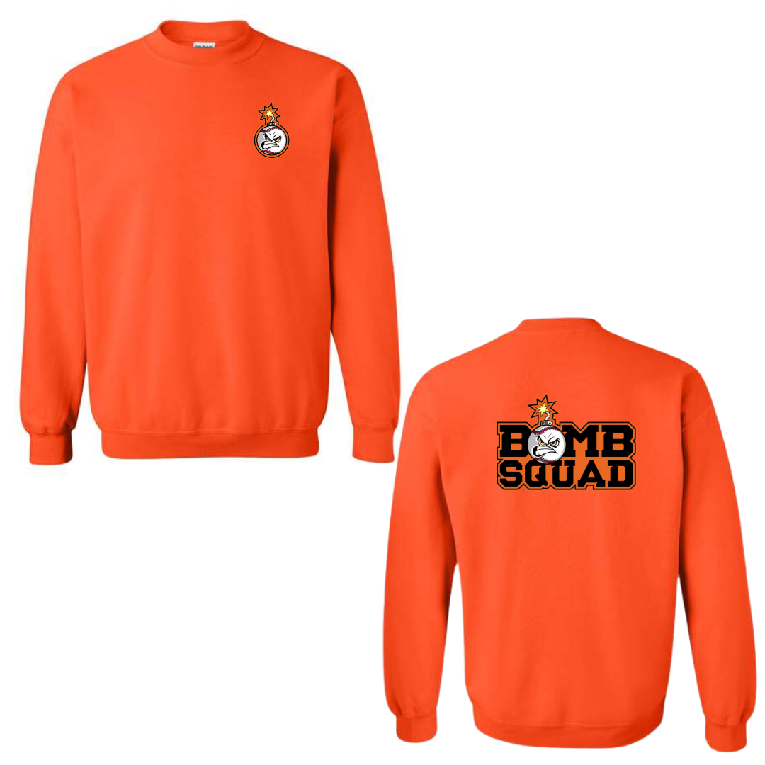 Bomb Squad Unisex front/back Crewneck