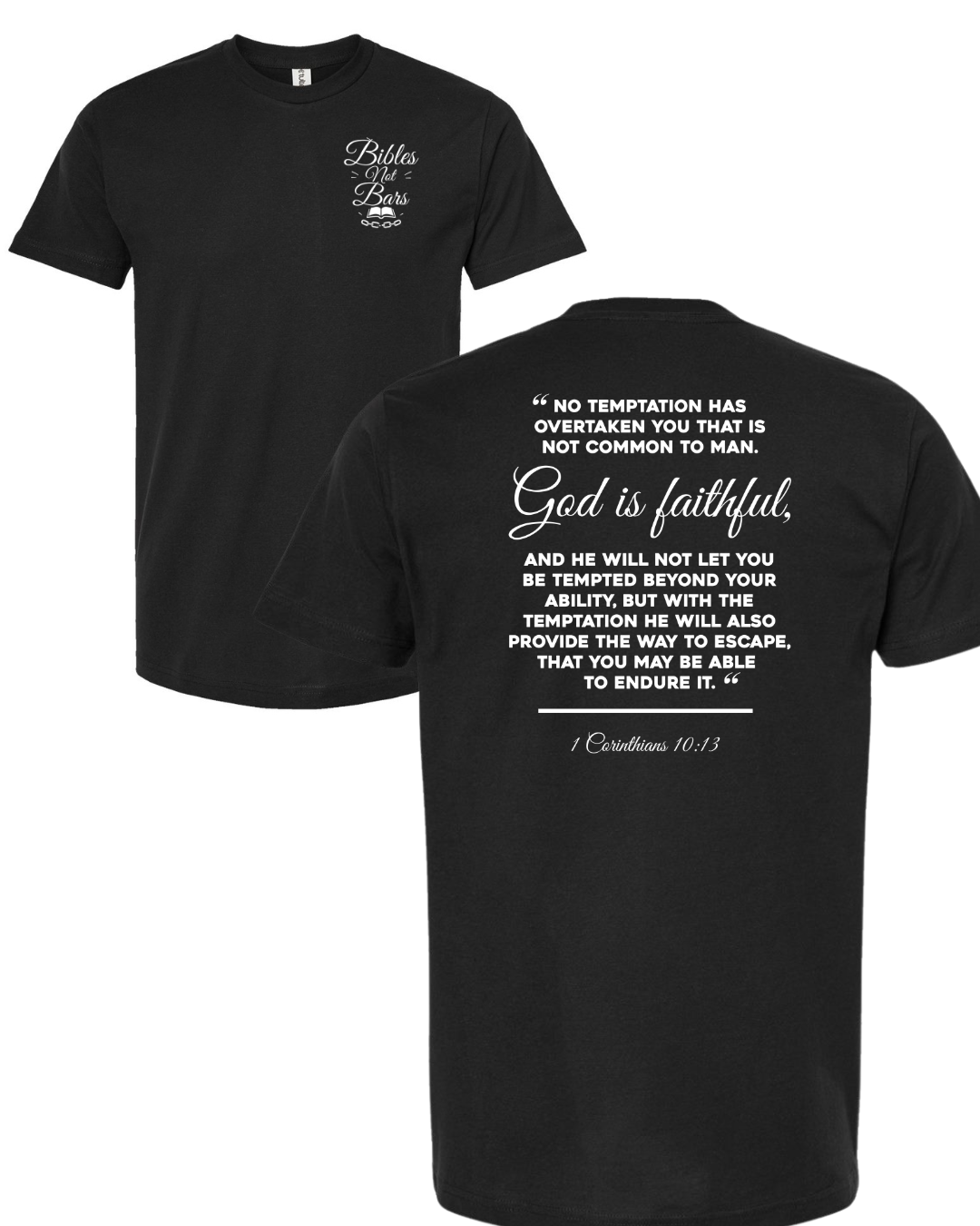 Bibles Not Bars Unisex Tee