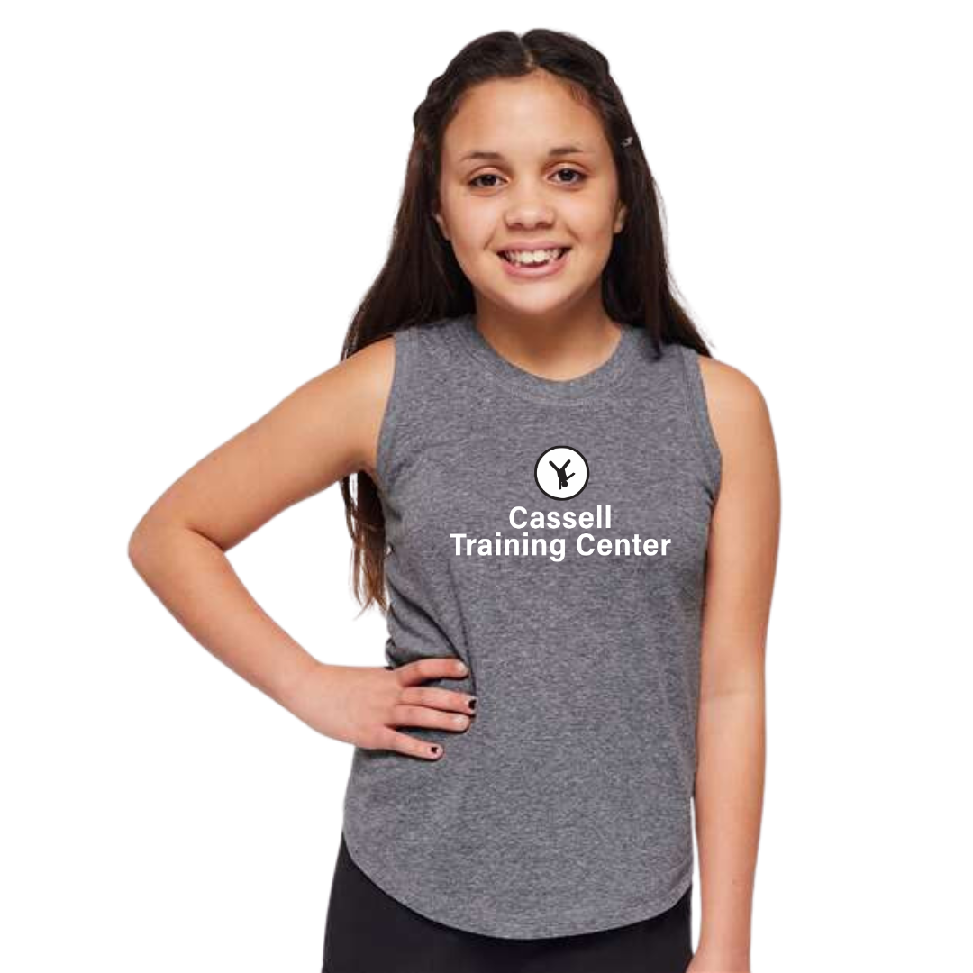 Cassell Training Girls' Relaxed Fine Jersey Tank