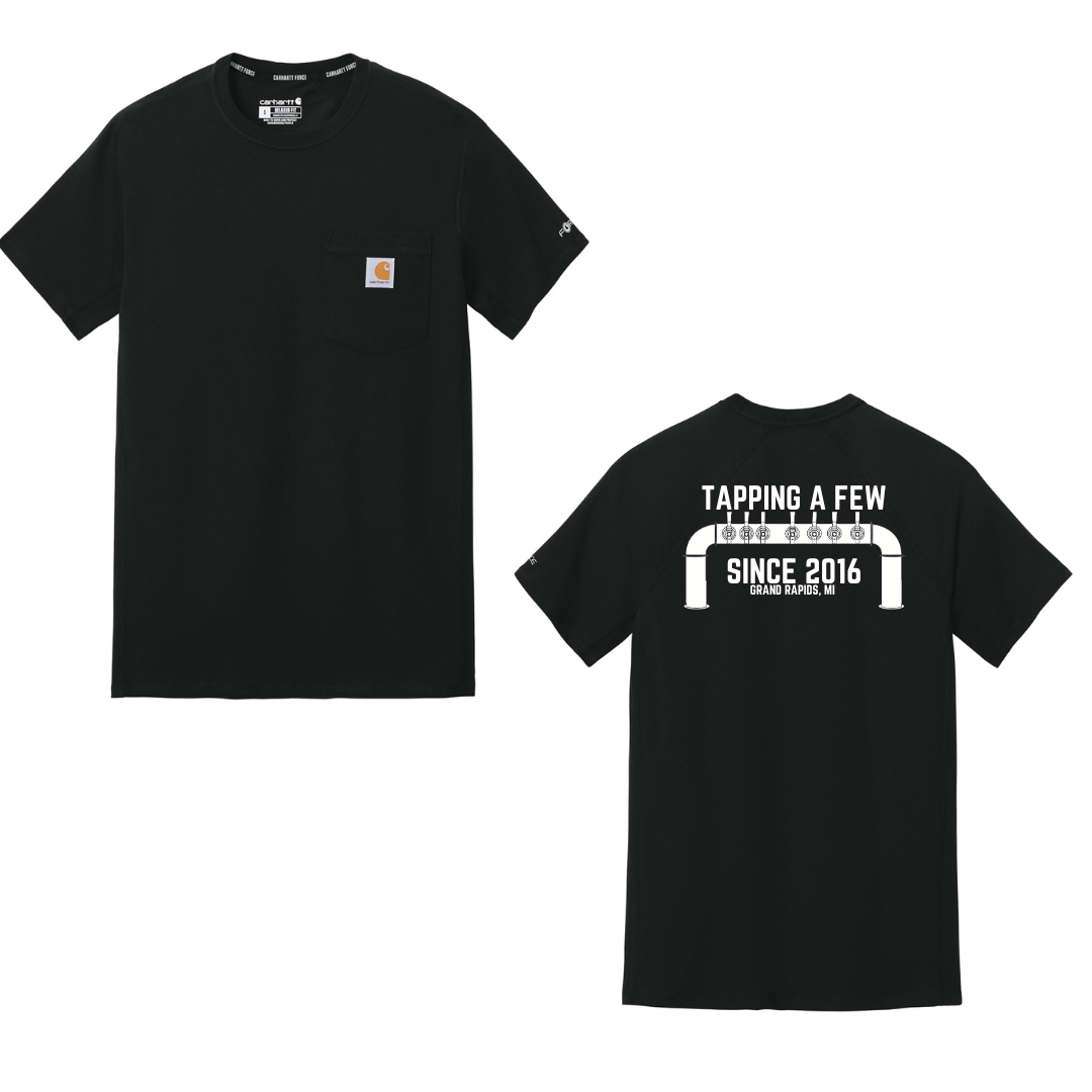 Tap-A-Few Carhartt Force Short Sleeve Pocket Tee