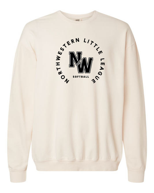 NWLL Softball Premium Adult Crewneck