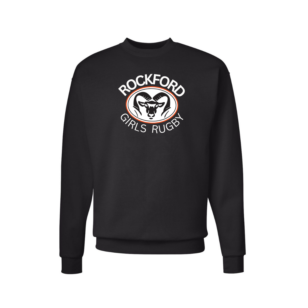 Rockford Girls Rugby Adult Crewneck