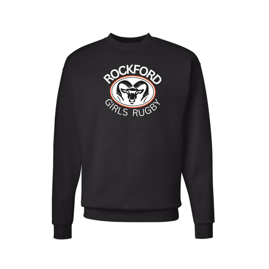 Rockford Girls Rugby Adult Crewneck