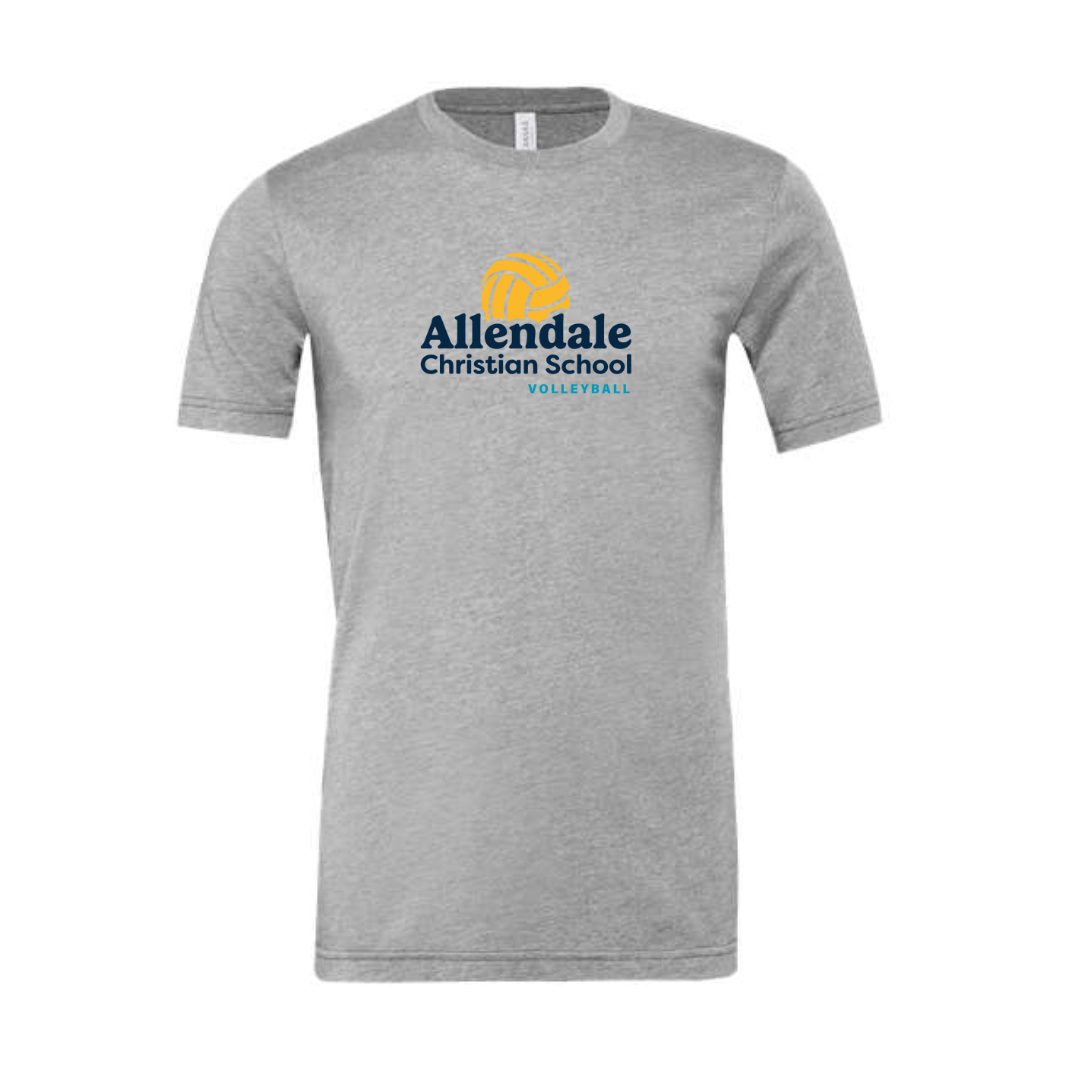ACS Volleyball Unisex CVC Tee