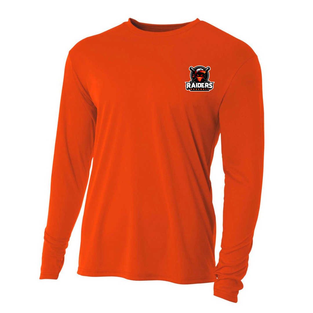 Raiders Baseball Adult Performance Long Sleeve