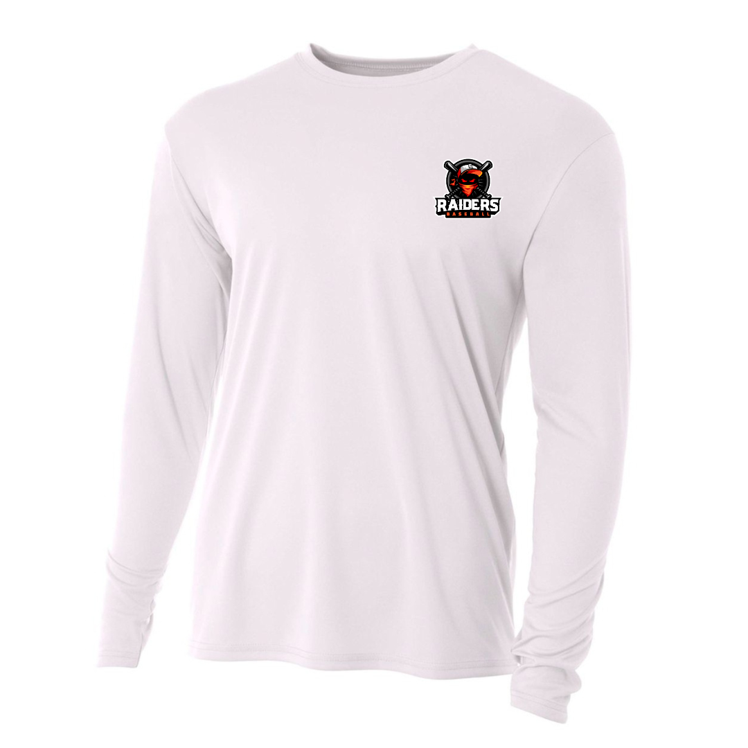 Raiders Baseball Adult Performance Long Sleeve