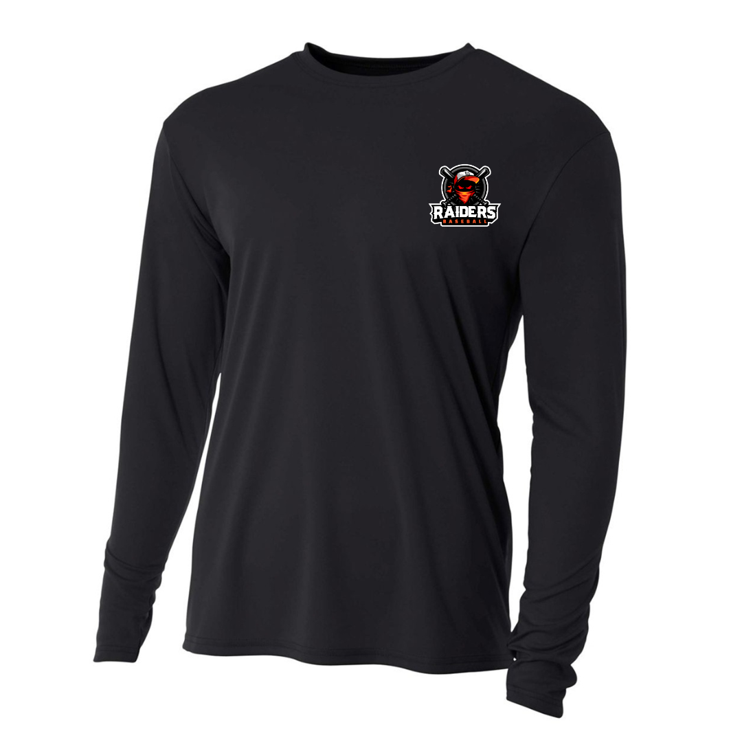 Raiders Baseball Adult Performance Long Sleeve