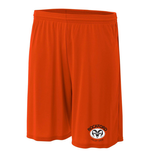 Valley View Performance Youth Shorts - Orange