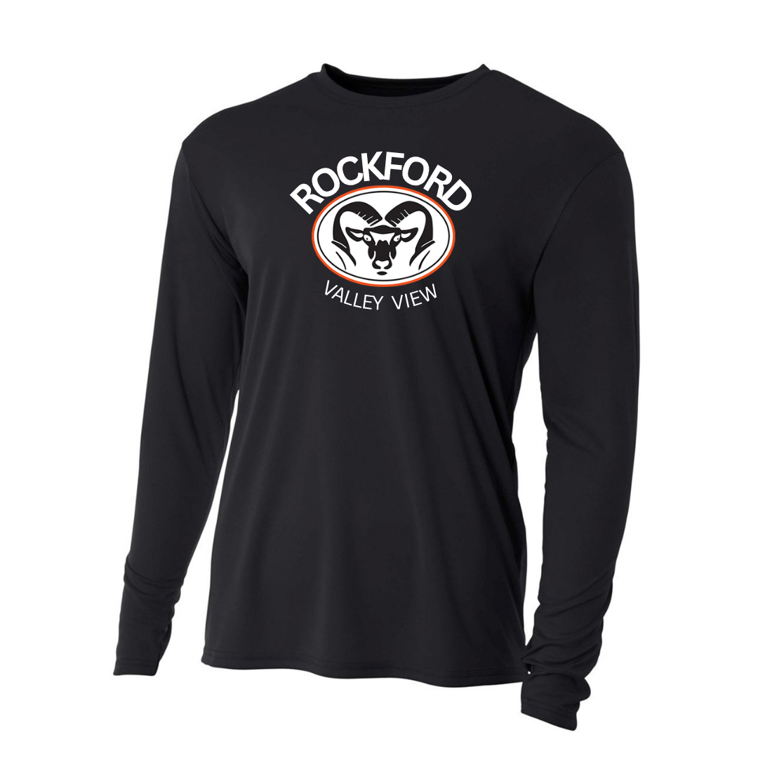 Valley View Youth Performance Long Sleeve - Black