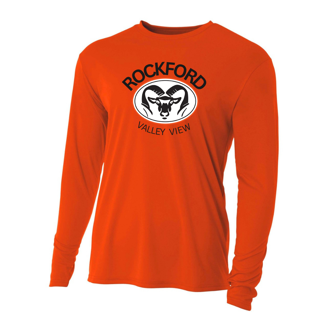 Valley View Youth Performance Long Sleeve - Orange
