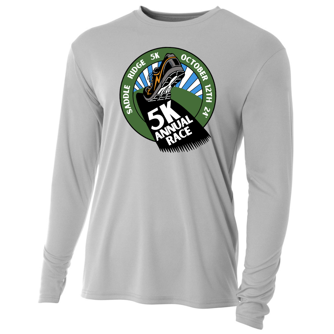 Saddle Ridge 5K Adult Performance Long Sleeve