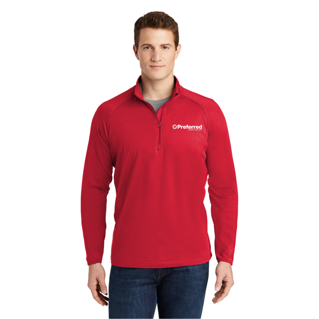 Sport-Tek® Tall Sport-Wick® Stretch 1/4-Zip Pullover