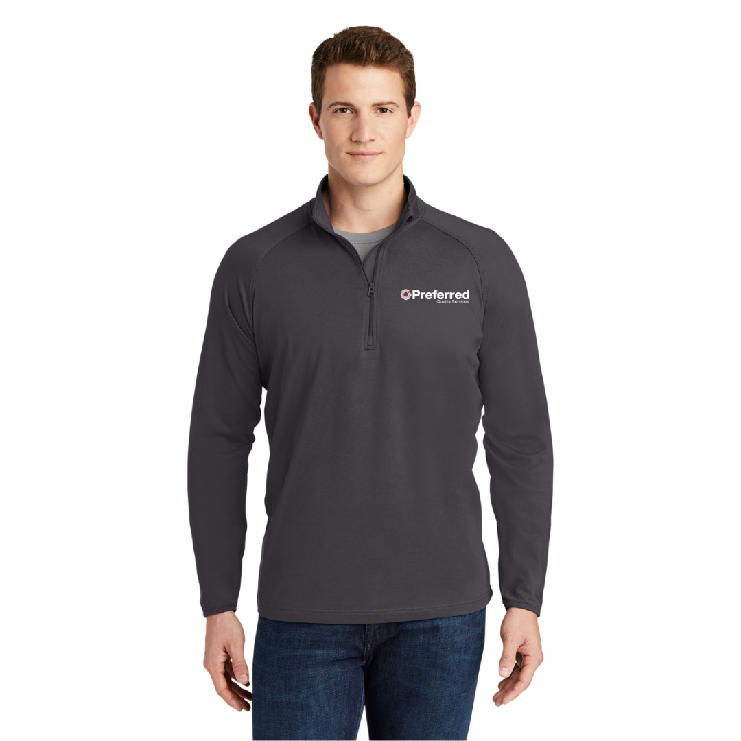 Sport-Tek® Tall Sport-Wick® Stretch 1/4-Zip Pullover