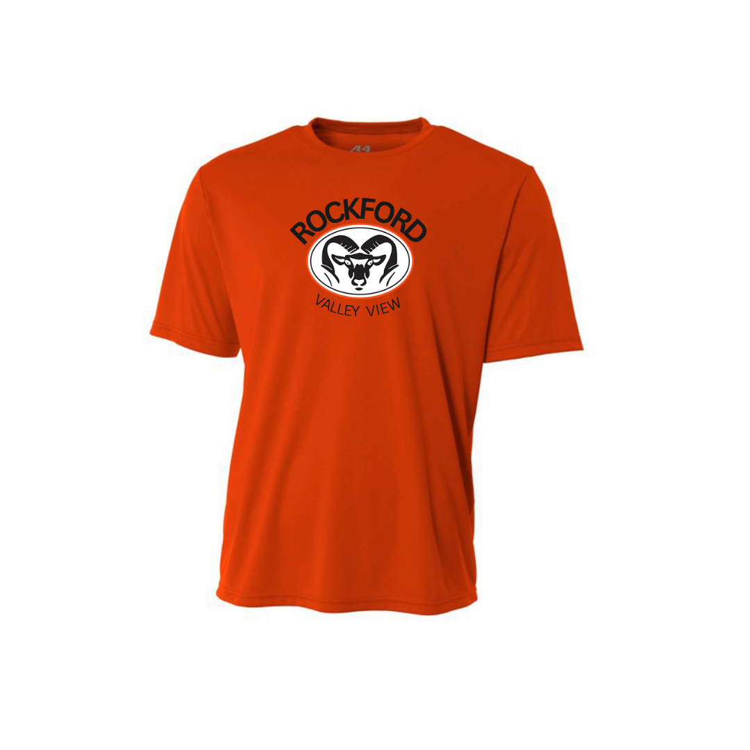 Valley View Youth Performance Tee - Orange