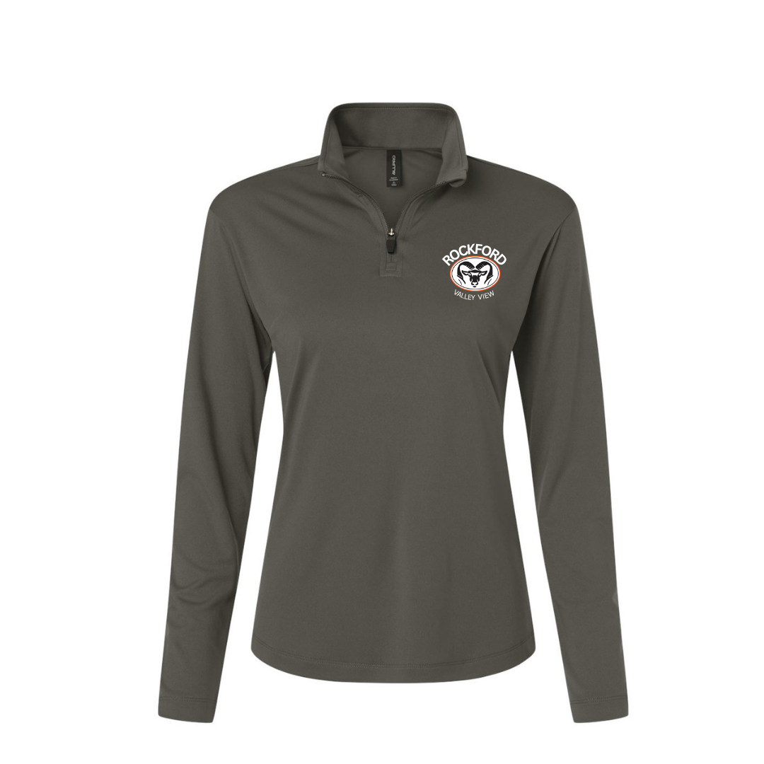 Valley View Women's 3/4 Zip - Gray