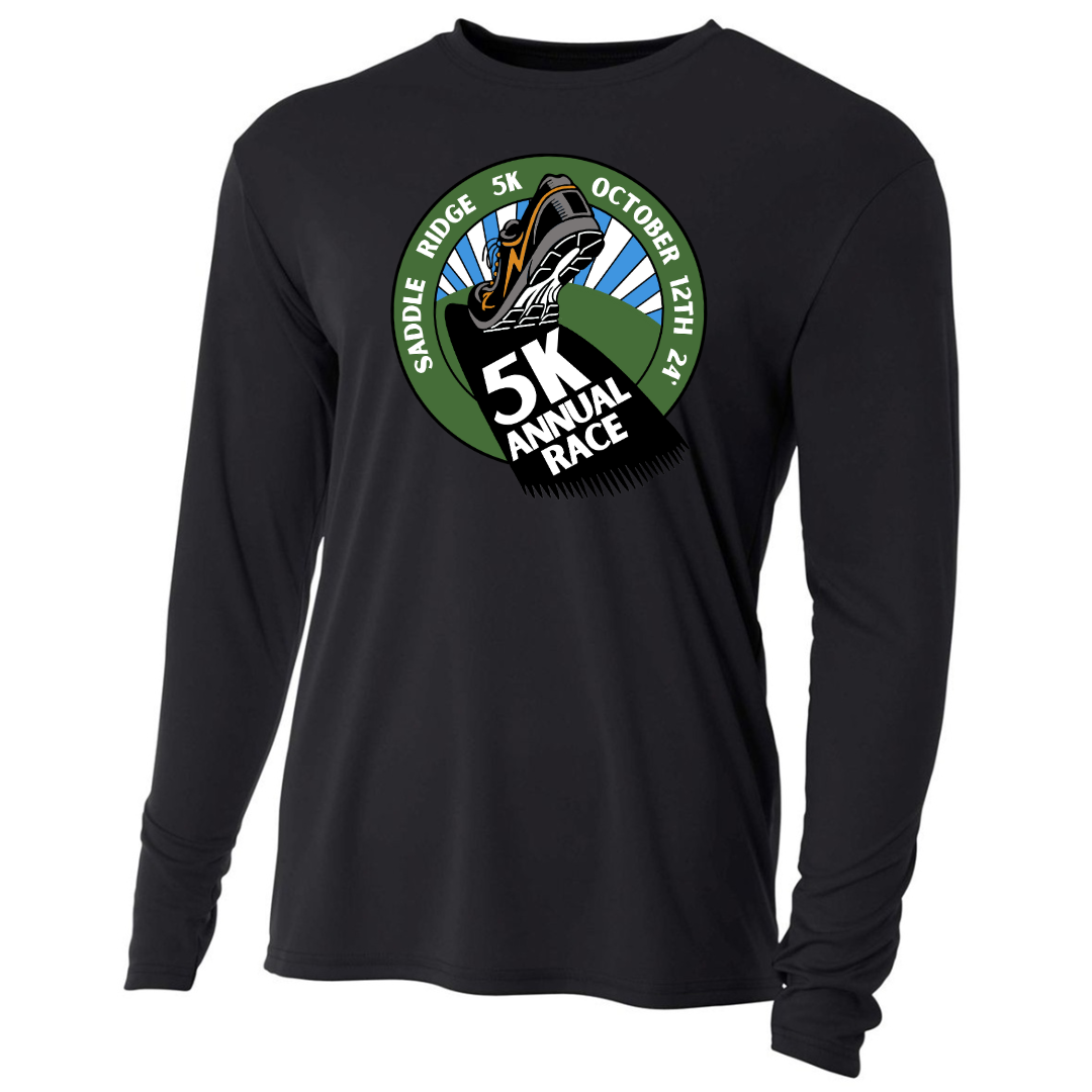 Saddle Ridge 5K Adult Performance Long Sleeve