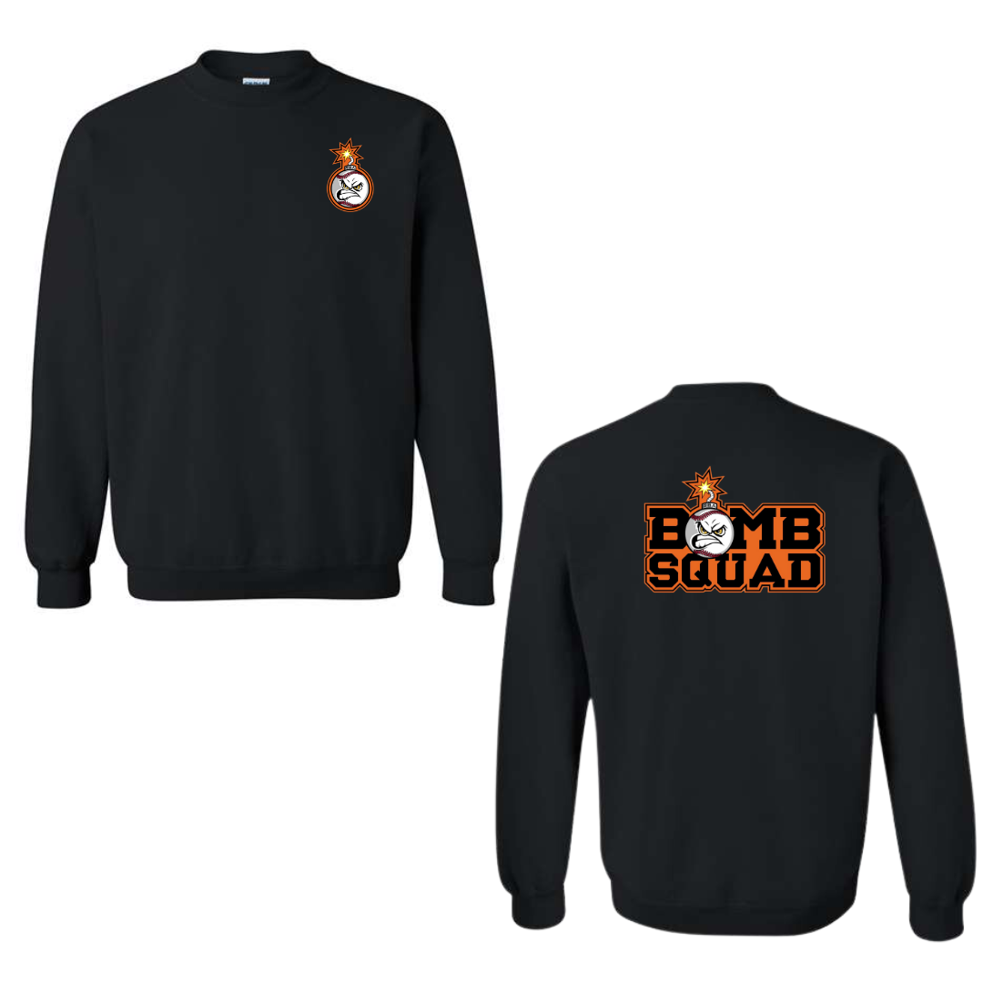 Bomb Squad Unisex front/back Crewneck