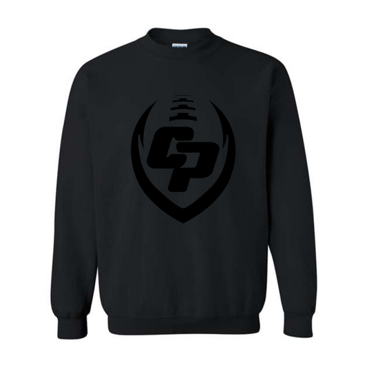 CP Football Puff Print Gildan Crewneck