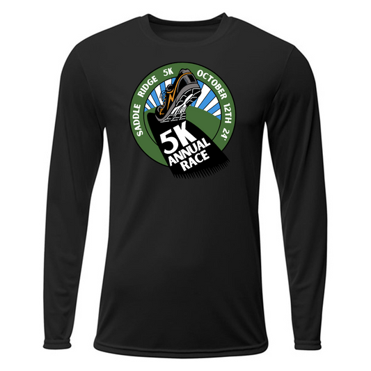 Saddle Ridge 5K Youth Performance Long Sleeve