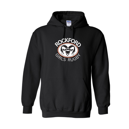 Rockford Girls Rugby Adult Hoodie
