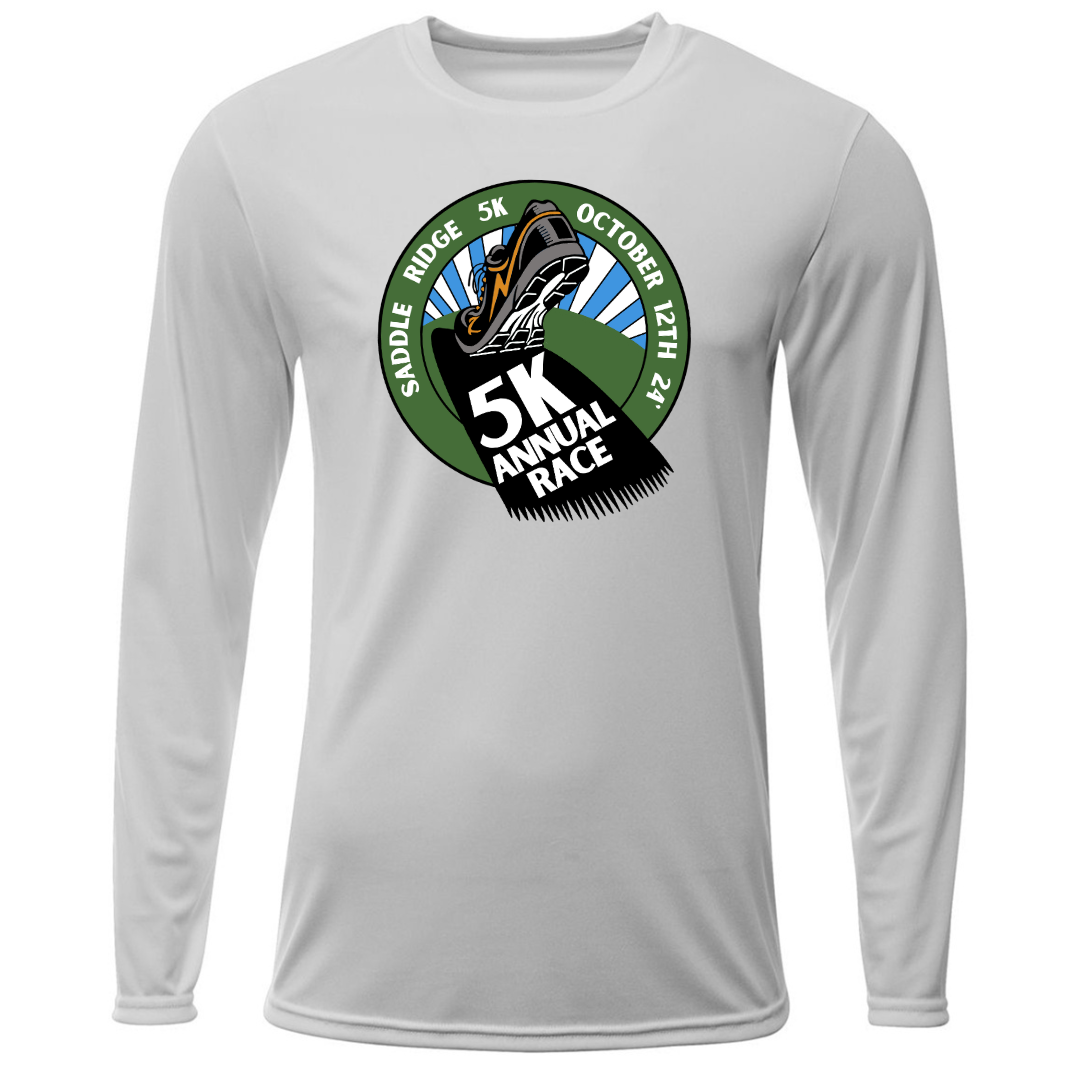 Saddle Ridge 5K Youth Performance Long Sleeve