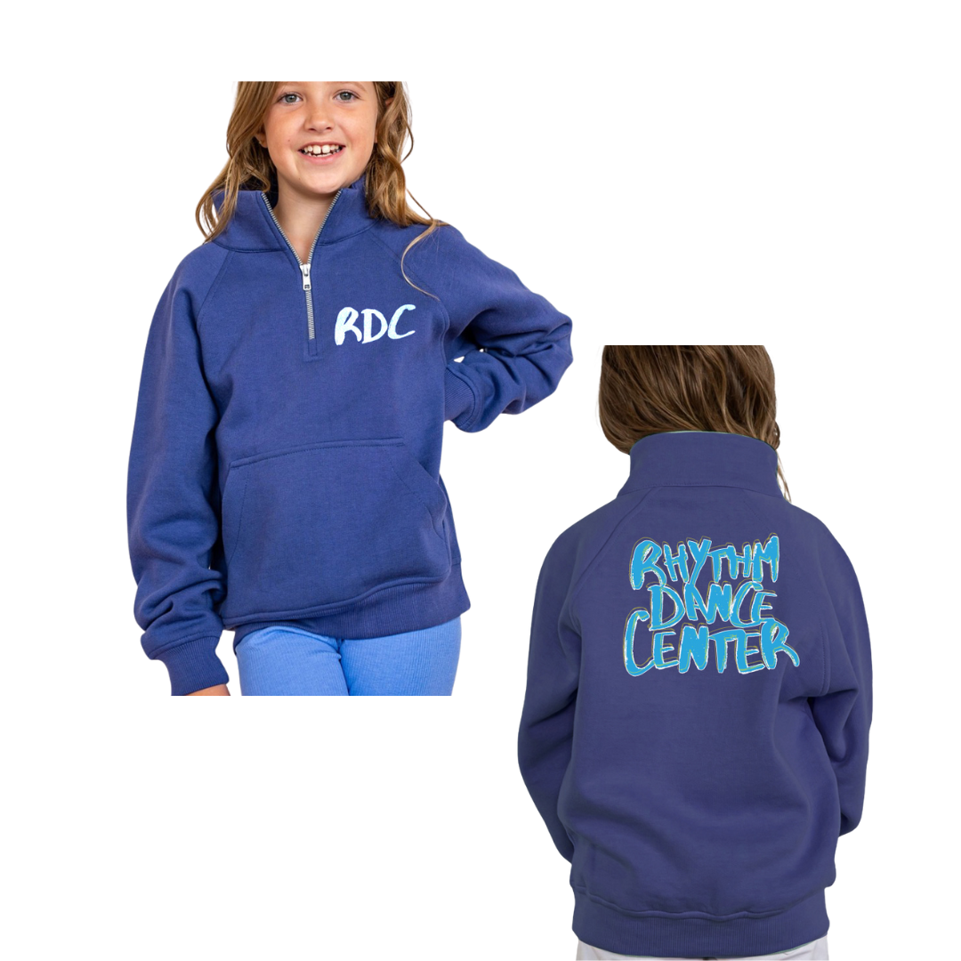 Rhythm Dance Youth Half Zip Fleece